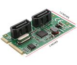 2 Port SATA III Mini PCI-e 2.0 Card - SD-MPE40056