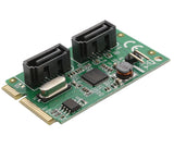2 Port SATA III Mini PCI-e 2.0 Card - SD-MPE40056