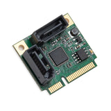 2 Port SATA III Mini PCI-e 2.0 RAID Card