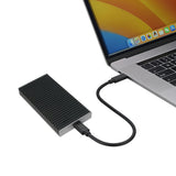 Portable NVMe USB4.0 (USB-C) SSD Ultra Fast External SSD Drive Aluminum Enclosure (Enclosure Only)
