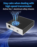 USB4.0 40Gbps 6-in-1 Hub, 1x RJ45 10G Ethernet Port, 3x USB-A, 1x TF, 1x SD Card Reader image 6