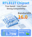 IO CREST Single Port 10 Gigabit Ethernet PCI-e x1 Network Card RTL8127 Chipset image 5