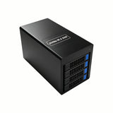 USB 4.0 (40Gbps) Type-C 4 Bay 2.5 Inch and 3.5 Inch SATA Hard Drive + 1 Bay M.2 NMVe Combo External Hard Drive Enclosure image 3