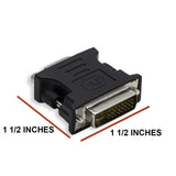 DVI-I Male to Analog VGA Female Connector Converter - CL-ADA31002