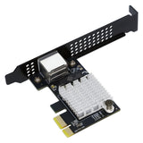 IO CREST Single Port 10 Gigabit Ethernet PCI-e x1 Network Card RTL8127 Chipset image 3