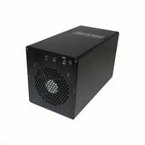USB 4.0 (40Gbps) Type-C 4 Bay 2.5 Inch and 3.5 Inch SATA Hard Drive + 1 Bay M.2 NMVe Combo External Hard Drive Enclosure image 4