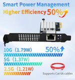 IO CREST Single Port 10 Gigabit Ethernet PCI-e x1 Network Card RTL8127 Chipset image 6