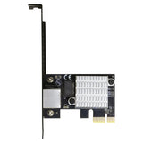 IO CREST Single Port 10 Gigabit Ethernet PCI-e x1 Network Card RTL8127 Chipset image 1