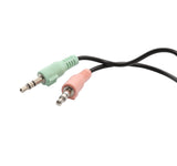 Stereo PC Headphone with In-line Contrlol and Microphone - CL-CM-502