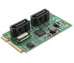 2 Port SATA III Mini PCI-e 2.0 Card - SD-MPE40056