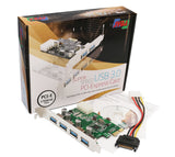 4 Port USB 3.0 PCI-e x1 Card - SD-PEX20133