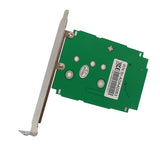 M.2 B or B+ M key up to 60 mm to 2.5" SATA III Card with Full and Low Profile Brackets - SI-ADA40083