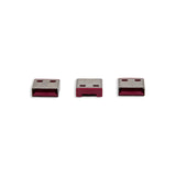 USB Port Blocker with 1 Key and 4 USB Lock - SY-ACC20165