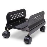 Steel PC Stand for ATX Case with Adj. Width with Caster wheels - SY-ACC65057