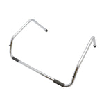 Foot Rest with Metal Support, Ergonomic Design, Comfortable Massage Function, Tilt Angle Slides - SY-ACC65065