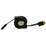 4 ft Retractable HDMI Type A Male to Micro HDMI Type D Male Cable - SY-CAB31030