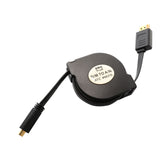4 ft Retractable HDMI Type A Male to Micro HDMI Type D Male Cable - SY-CAB31030