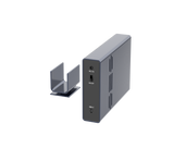 10Gbps Single Bay USB Type-C Enclosure for 2.5" & 3.5" SATA HDD