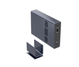 10Gbps Single Bay USB Type-C Enclosure for 2.5" & 3.5" SATA HDD
