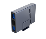 10Gbps Single Bay USB Type-C Enclosure for 2.5" & 3.5" SATA HDD