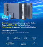 10Gbps Single Bay USB Type-C Enclosure for 2.5" & 3.5" SATA HDD