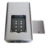 USB 3.2 (10Gbps) Type-C 2 Bay 2.5 Inch and 3.5 Inch SATA Hard Drive + 2 Bay M.2 NMVe Combo External Hard Drive Enclosure - SY-ENC50127