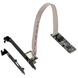 M.2 M-Key PCI-e 3.0 interface Single Port 5 Gigabit Ethernet Modules