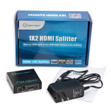 Mini 2 Port HDMI 1.3 Splitter 1 in 2 Out - SY-SPL31043