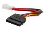 5" Molex to Dual SATA Power Connector Cable - SY-CAB40007