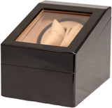 Novalife Watch Winder Automatic Winds 2 Stores 3 Watches Display Top Box