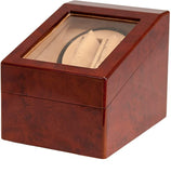 Novalife Watch Winder Automatic Winds 2 Stores 3 Watches Display Top Box