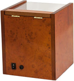 Novalife Watch Winder Winds 2 Stores 4 Watches with Cabinet Storage Display Box
