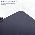 Large RGB LED Gaming Mouse Pad Hard Micro Texture Surface -7 Light Up Modes - Mouse Bungee Cable Manager Holder Attachment - PC; Mac; Linux