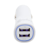 Flush Dual Port 2.1 Amp USB Phone Tablet Car Charger - CL-ADA20161