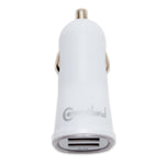 Flush Dual Port 2.1 Amp USB Phone Tablet Car Charger - CL-ADA20161