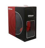Oblanc OG-AUD63072 SHELL210 Dual Driver Headphones with In-line Microphone - Red