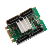 M.2 to 4 Port SATA III RAID Adapter