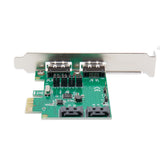 2 Port SATA III RAID PCI-E 2.0 x1 Card