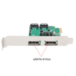 2 Port SATA III RAID PCI-E 2.0 x1 Card