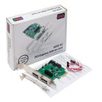 2 Port SATA III RAID PCI-E 2.0 x1 Card