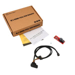 IOCrest M.2 Socket Mini-SAS HD to U.2 Cable (SFF-8643 to SFF-8639) Connector for U.2 PCIe-NVMe SSD U2 U.2 Kit Cable Included