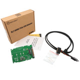 M.2 PCIe I/F NVMe SSD to U.2 (SFF-8639) 2.5-Inch SSD Adapter with Cable