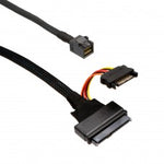 U.2 (SFF-8639) NVMe PCIe to MiniSAS (SFF-8643) SSD Cable - SI-CAB40120