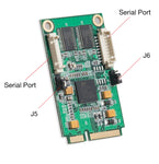 2 Port Serial DB9 Mini PCIe Controller Card (RS-232)