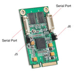 2 Port Serial DB9 Mini PCIe Controller Card (RS-232)