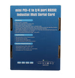 2 Port Serial DB9 Mini PCIe Controller Card (RS-232)