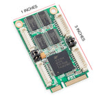 4 Port Serial Mini PCIe Controller Card (RS-232)