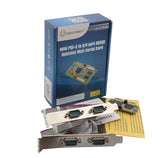 4 Port Serial Mini PCIe Controller Card (RS-232)