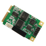 Full Size Mini PCIe card or USB 2.0 1 Port Serial DB9  RS232 / 422 / 485 Adapter