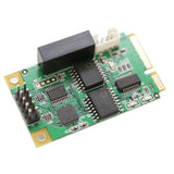Full Size Mini PCIe card or USB 2.0 1 Port Serial DB9  RS232 / 422 / 485 Adapter